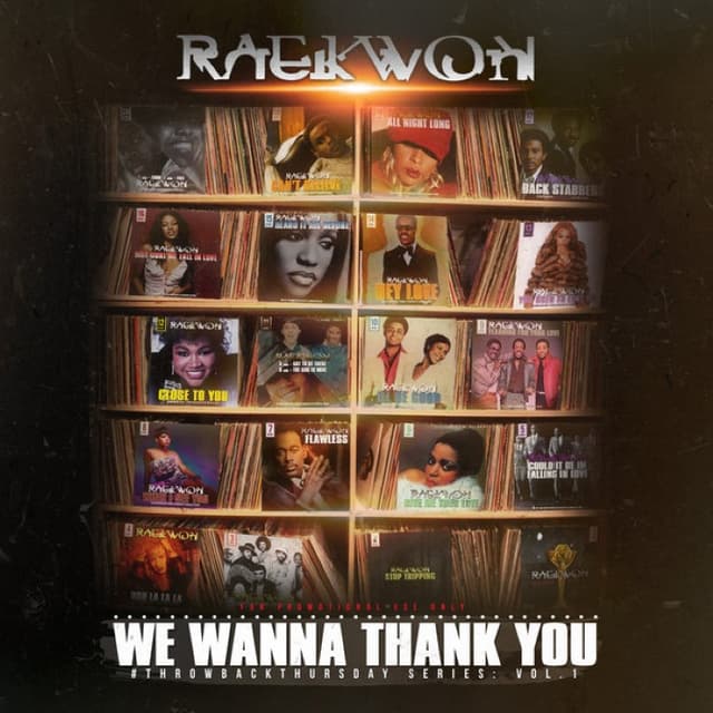 We Wanna Thank You #ThrowbackThursday Series: Vol. 1 cover