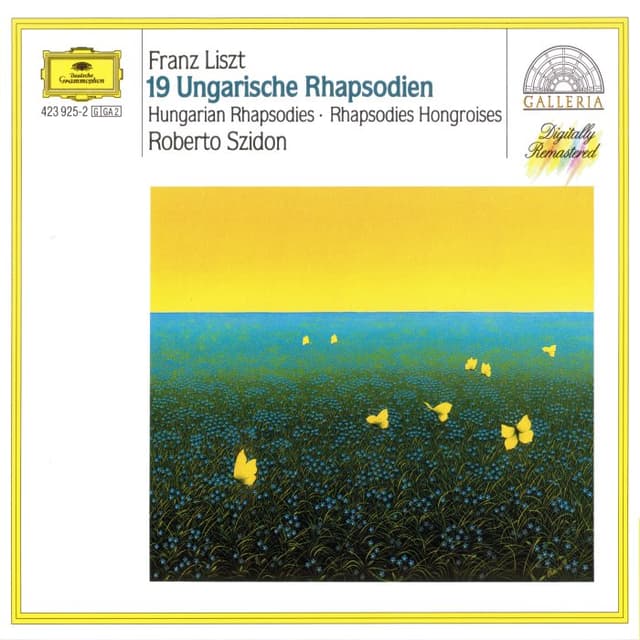 The 19 Hungarian Rhapsodies (feat. piano: Roberto Szidon) cover