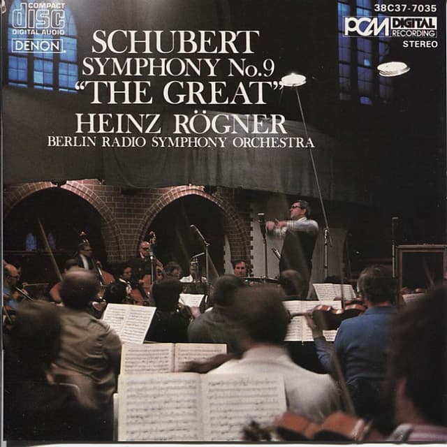 Symphony no. 9 in C major, D. 944 "The Great" cover