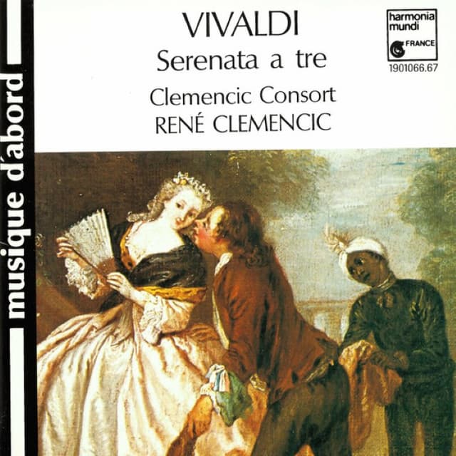 Serenata a tre (Clemencic Consort feat. conductor: René Clemencic, Soprano: Petya Grigorova, Soprano: Marjorie Vance, Tenor: Kurt Spanier) cover