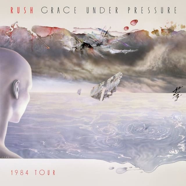 Grace Under Pressure Tour album cover