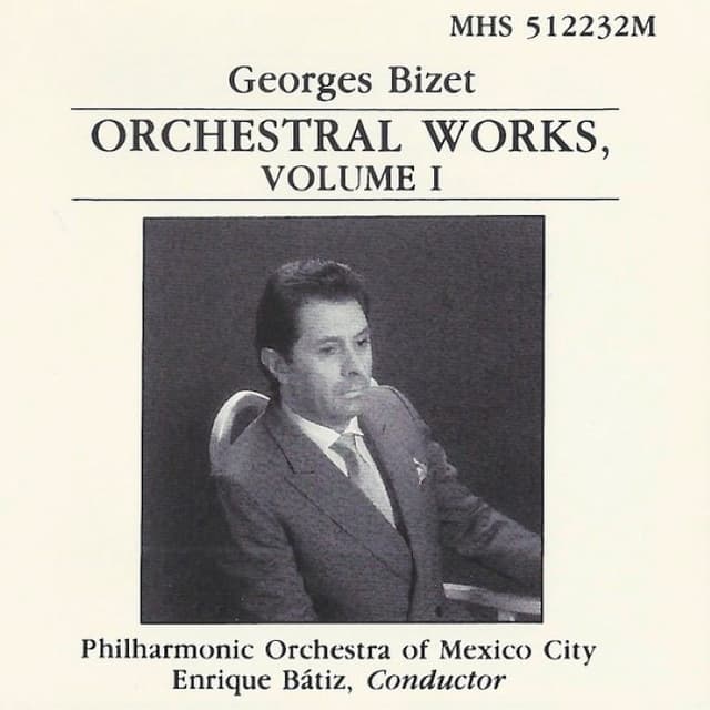 Georges Bizet: Orchestral Works, Volume 1 cover