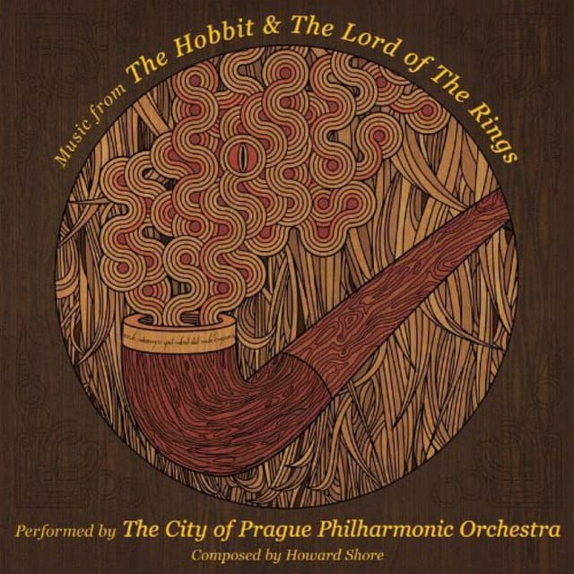 Music from The Hobbit & The Lord of the Rings (SILCD1397) cover