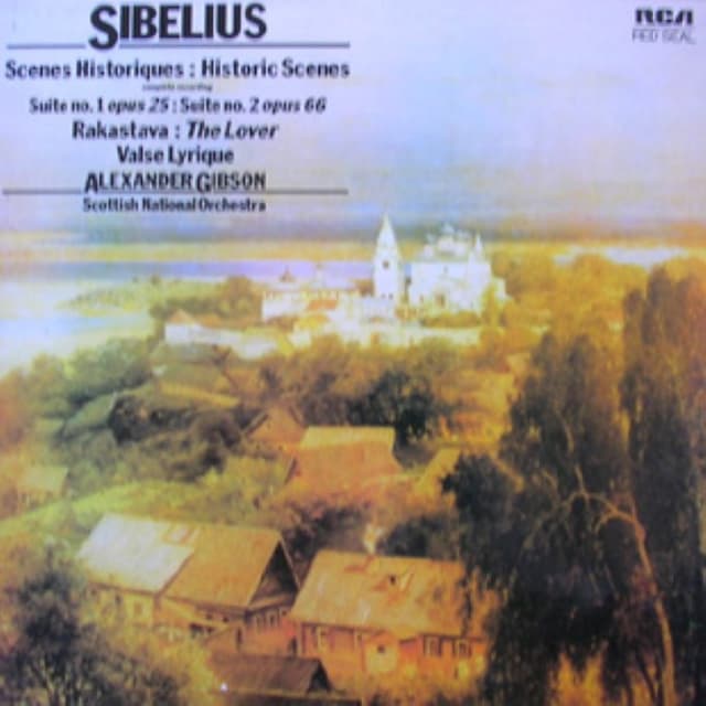 Scenes Historiques / Rakastava / Valse Lyrique cover