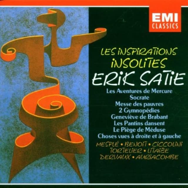 Les Inspirations insolites d'Erik Satie cover