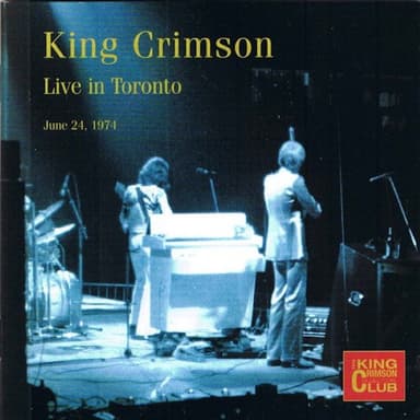 Live in Toronto – June 24, 1974 album cover