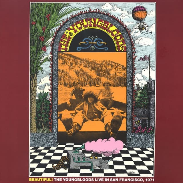 Beautiful, Live At San Francisco 1971 cover