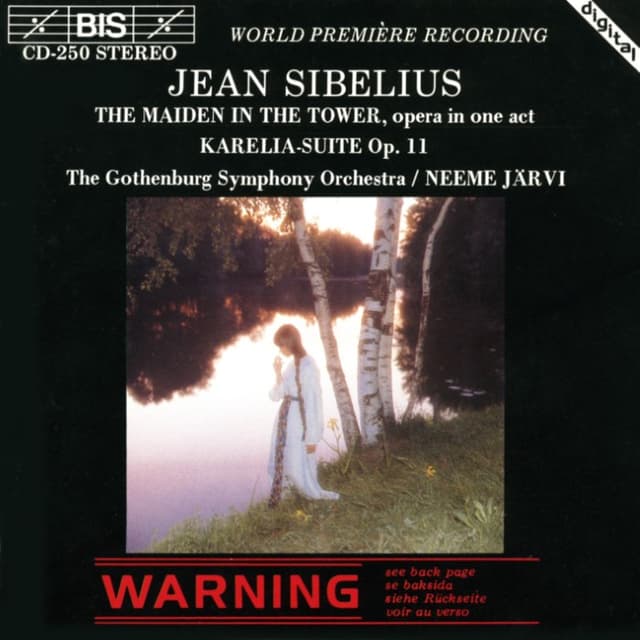 The Maiden in the Tower / Karelia-Suite, op. 11 cover