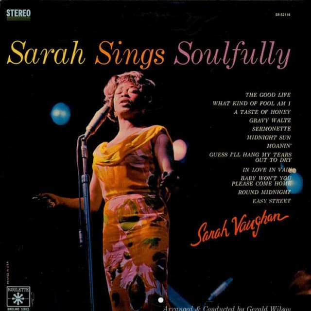 Sarah Sings Soulfully cover