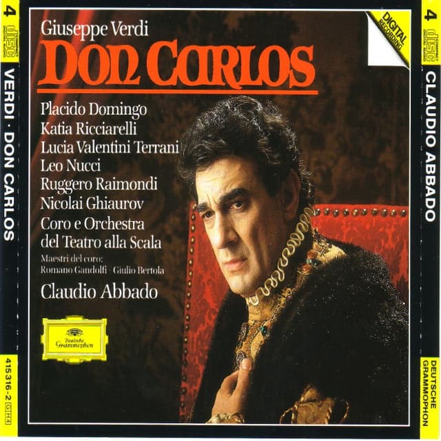 Don Carlos (Teatro alla Scala feat. conductor: Claudio Abbado) cover