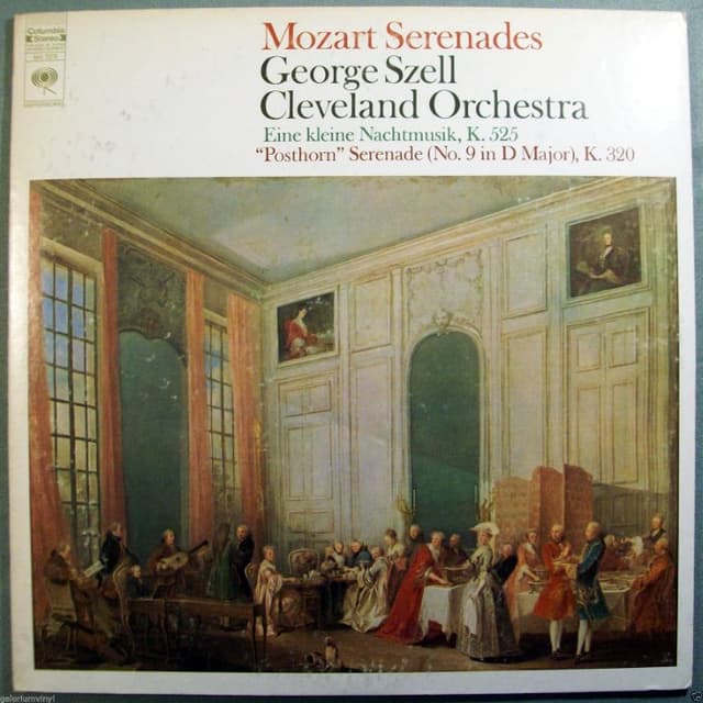 Serenades: Eine kleine Nachtmusik, K. 525 / "Posthorn" Serenade (no. 9 in D major), K. 320 cover
