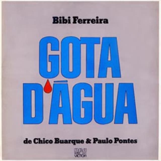 Gota d'água cover