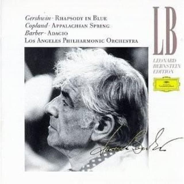 Gershwin: Rhapsody in Blue / Barber: Adagio for Strings / Copland: Appalachian Spring cover