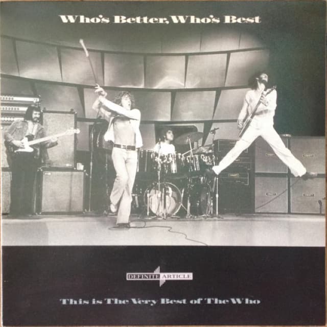 Who's Better, Who's Best cover