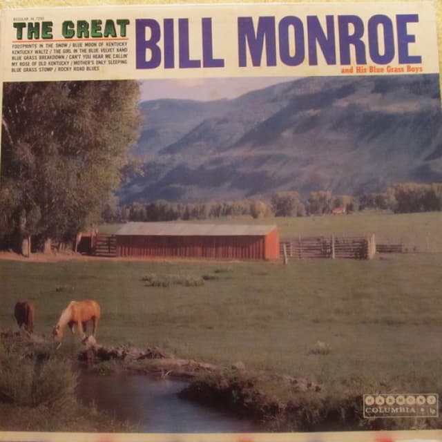 The Great Bill Monroe cover