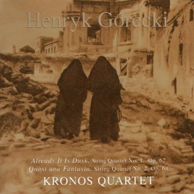 Henryk Górecki: Already It Is Dusk / Quasi una Fantasia cover