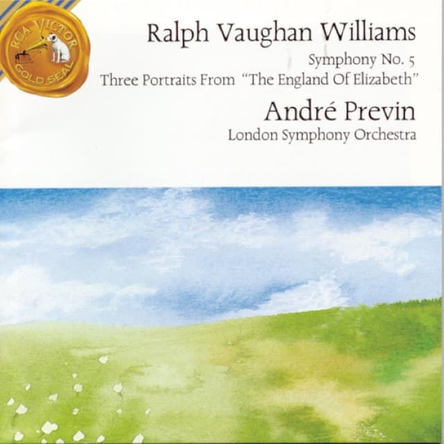 Vaughan Williams: Symphony No. 5; Three Portraits from "The England of Elizabeth"; Concerto in F Minor for Bass Tuba cover