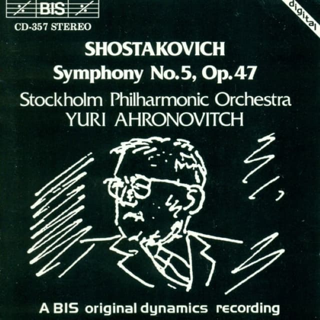 Symphony no. 5, op. 47 cover