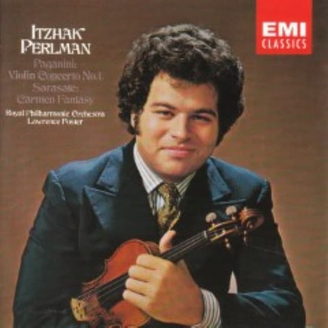 Paganini: Violin Concerto no. 1 / Sarasate: Carmen Fantasy cover