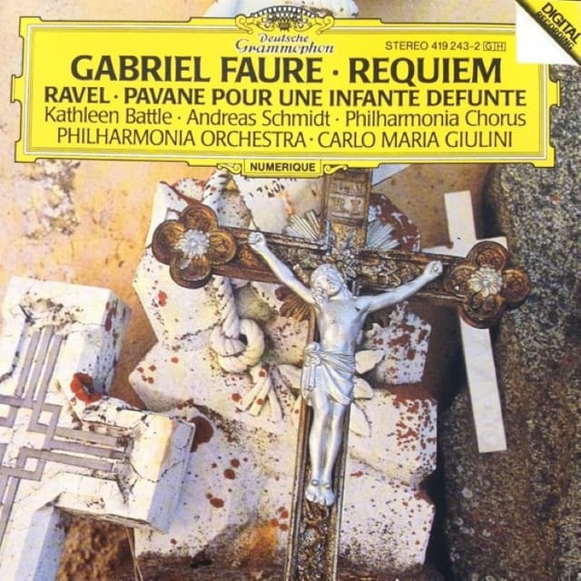 Faure: Requiem / Ravel: Pavane Pour Une Infante Défunte (Philharmonia Orchestra feat. conductor: Carlo Maria Giulini) cover