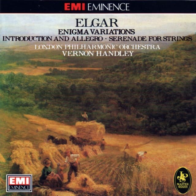 Enigma Variations / Introduction & Allegro for Strings / Serenade for Strings cover