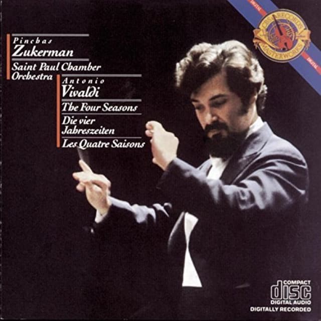 Vivaldi: The Four Seasons (St. Paul Chamber Orchestra feat. soloist & conductor: Pinchas Zukerman) cover