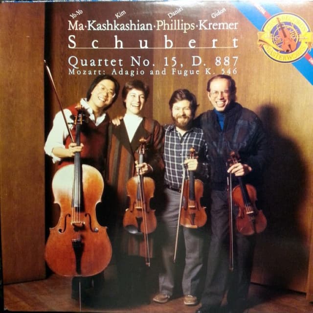 Schubert: Quartet No. 15, D. 887 / Mozart: Adagio & Fugue, K. 546 cover