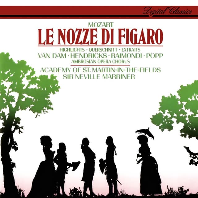 Le nozze di Figaro cover