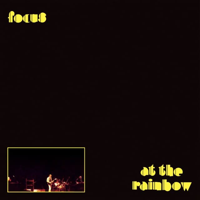 Live at the Rainbow cover