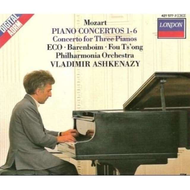 Piano Concertos 1-6 / Concerto for Three Pianos cover