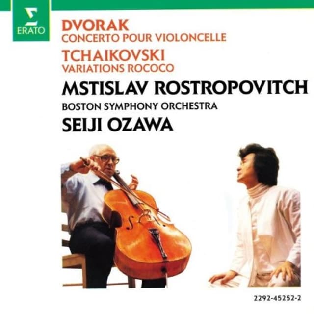 Dvorak: Concerto pour violoncelle / Tchaikovski: Variations Rococo cover