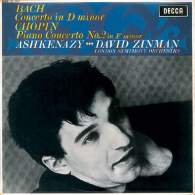 Bach: Concerto in D minor / Chopin: Concerto No. 2 in F minor cover
