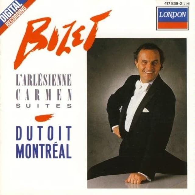 L'Arlesienne & Carmen Suites (Orchestre Symphonique de Montreal feat. conductor: Charles Dutoit) cover