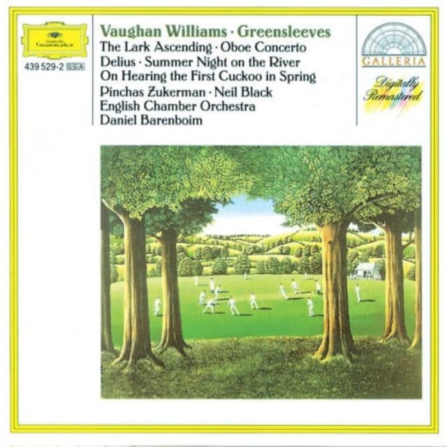 Vaughan Williams: Greensleeves, The Lark Ascending, Oboe Concerto / Delius: Summer Night on the River, On Hearing the First Cuckoo in Spring cover
