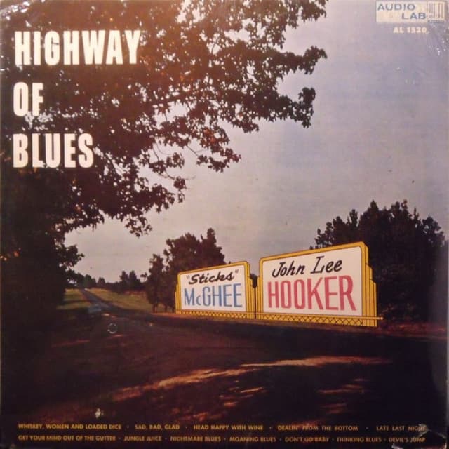 Sticks McGhee & John Lee Hooker: Highway of Blues cover