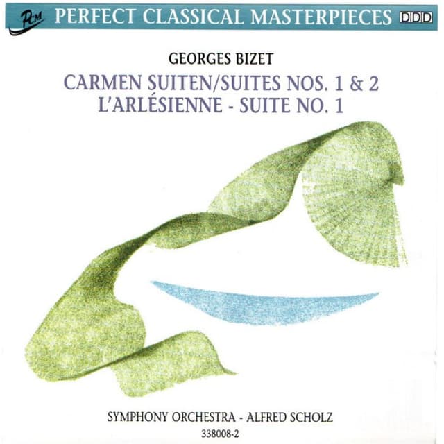 L'Arlésienne-Suiten Nos. 1 + 2, Carmen-Suite No. 1 cover