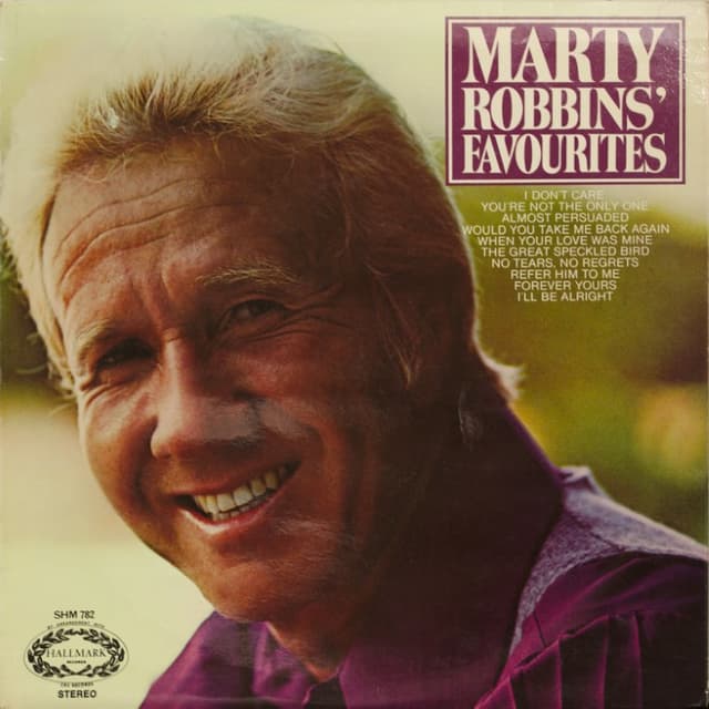 Marty Robins' Favourites cover