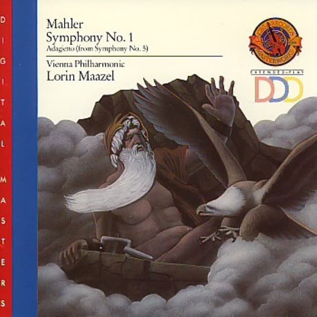 Symphony No. 1 / Adagietto from Symphony No. 5 (Vienna Philharmonic Orchestra feat. conductor: Lorin Maazel) cover