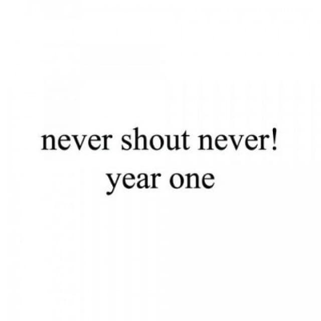 Never Shout Never. cover
