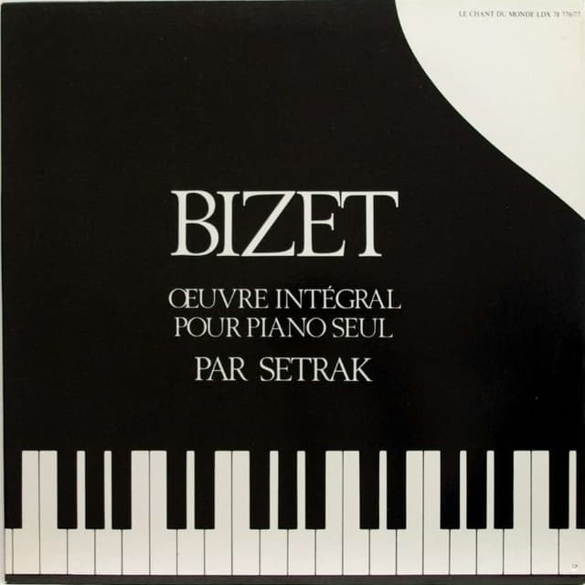 L'œuvre intégrale pour piano seul cover