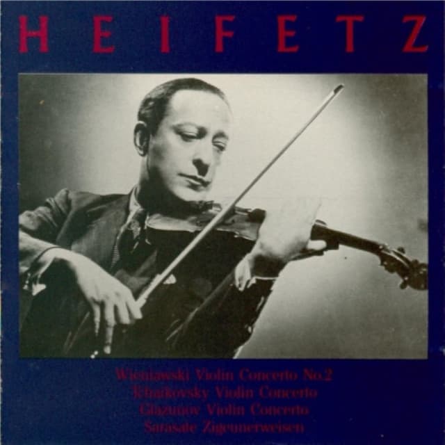 Wieniawski: Violin Concerto no. 2 / Tchaikovsky: Violin Concerto / Glazunov: Violin Concerto / Sarasate: Zigeunerweisen cover