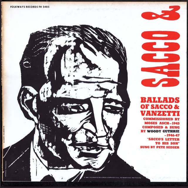 Ballads of Sacco & Vanzetti cover