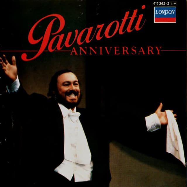Pavarotti Anniversary cover