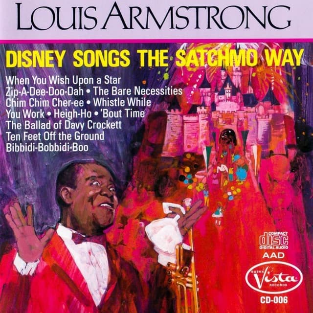 Disney Songs the Satchmo Way cover