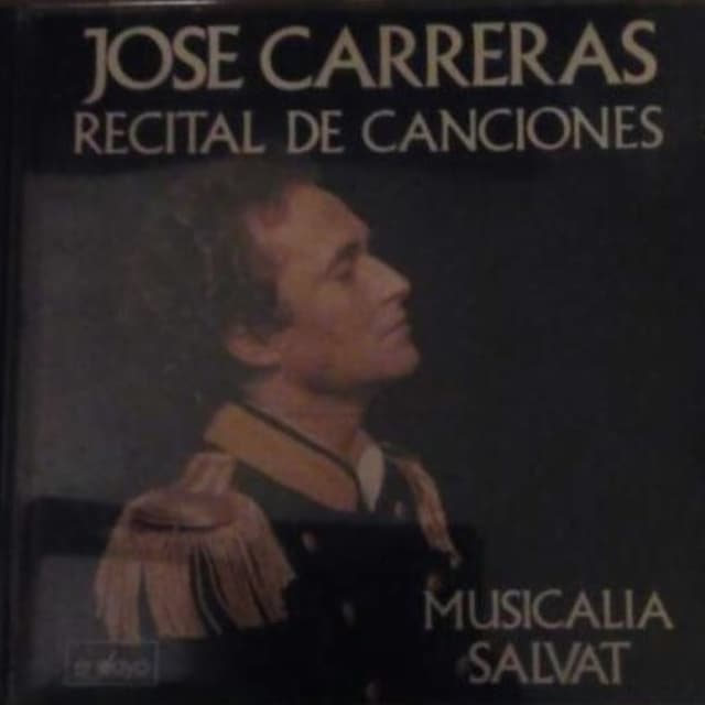 Recital de canciones cover
