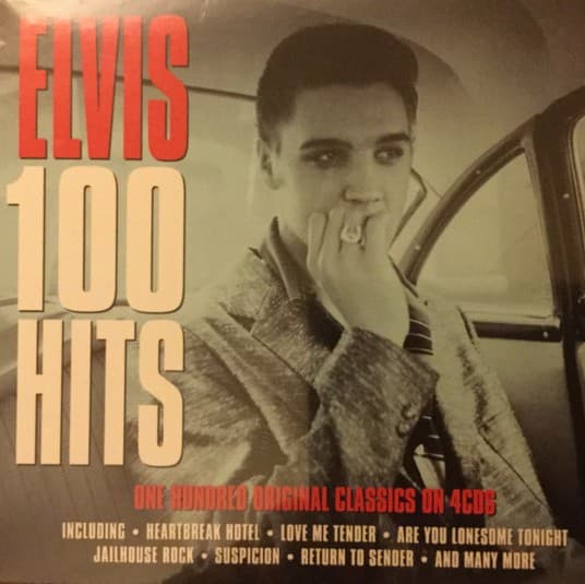 Elvis 100 Hits cover