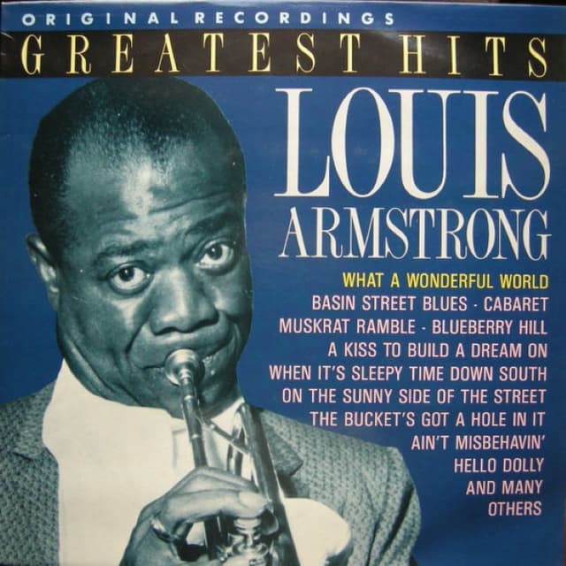 Louis Armstrong Greatest Hits cover