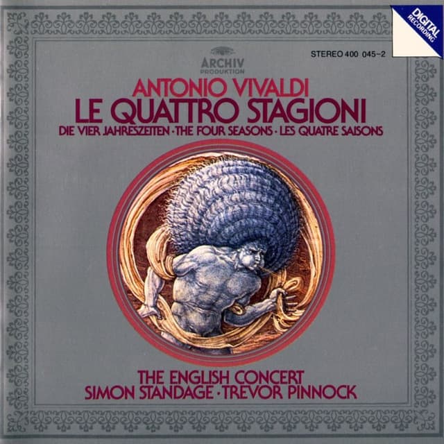 Le Quattro Stagioni (The English Concert feat. conductor: Trevor Pinnock; violin: Simon Standage) cover
