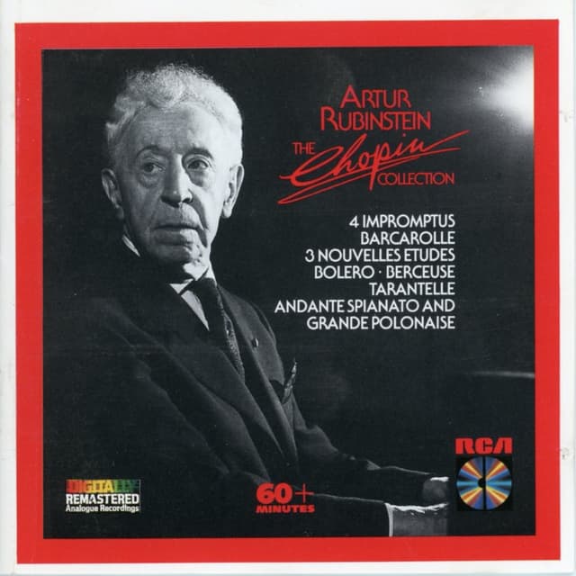 The Chopin Collection: Impromptus / Barcarolle / Nouvelles Etudes / Bolero / Berceuse / Tarentelle / Andante Spianato and Grande Polonaise cover