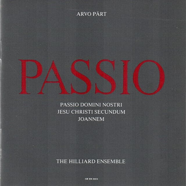 Passio cover